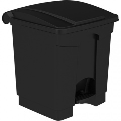 Safco Plastic Step-on Waste Receptacle (9924BL)