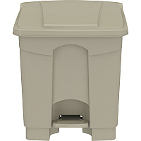 Safco Plastic Step-on Waste Receptacle (SAF9924TN)