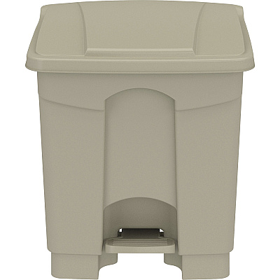 Safco Plastic Step-on Waste Receptacle (SAF9924TN)