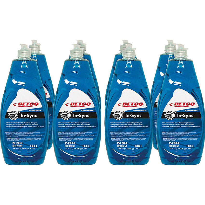 Betco Simplicity In-Sync Dishwashing Liquid (BET1851B900CT)