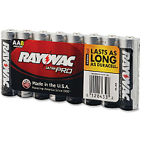 Rayovac Ultra Pro Alkaline AA Battery 8-Packs (RAYALAA8JCT)