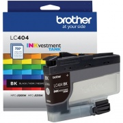 Brother INKvestment LC404BK Original Standard Yield Inkjet Ink Cartridge - Single Pack - Black - 1 Each (LC404BKS)