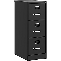 Lorell Fortress Series 22" Commercial-Grade Vertical File Cabinet (LLR42297)