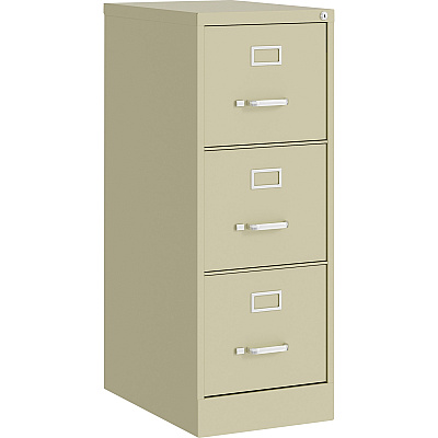 Lorell Fortress Series 22" Commercial-Grade Vertical File Cabinet (LLR42296)