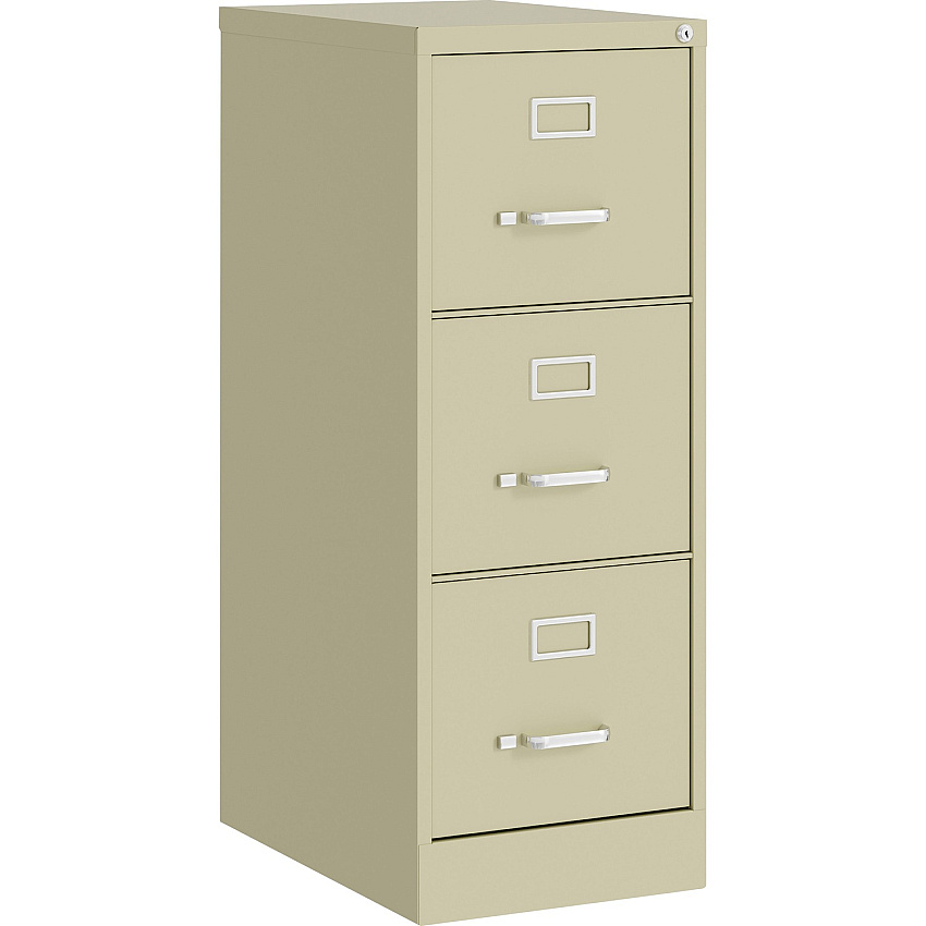 Lorell Fortress Series 22" Commercial-Grade Vertical File Cabinet (LLR42296)