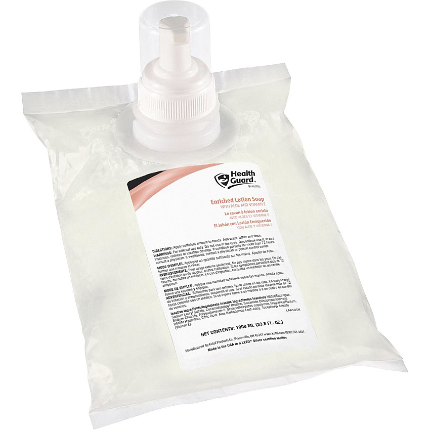 Health Guard EZ Foam Refill Enriched Lotion Soap (KUT8141)