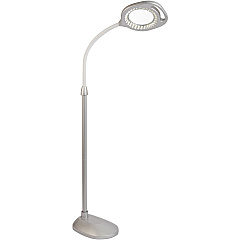 OttLite LED Magnifier Floor & Table Light (OTTCS43828W)