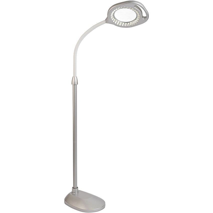 OttLite LED Magnifier Floor & Table Light (OTTCS43828W)