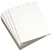 Lettermark Punched & Perforated Paper with 2HP on Top - White (DMR8827)