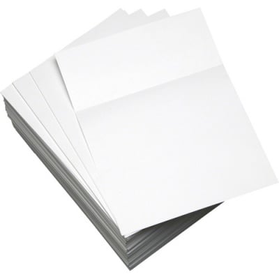 Lettermark Punched & Perforated Papers with Perforations 3-1/2" from the Bottom - White (8822)