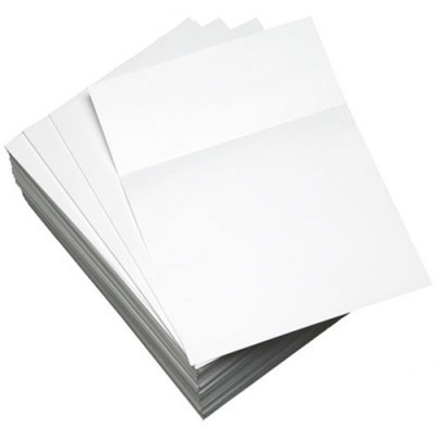 Lettermark Punched & Perforated Papers with Perforations 3-1/2" from the Bottom - White (8833)