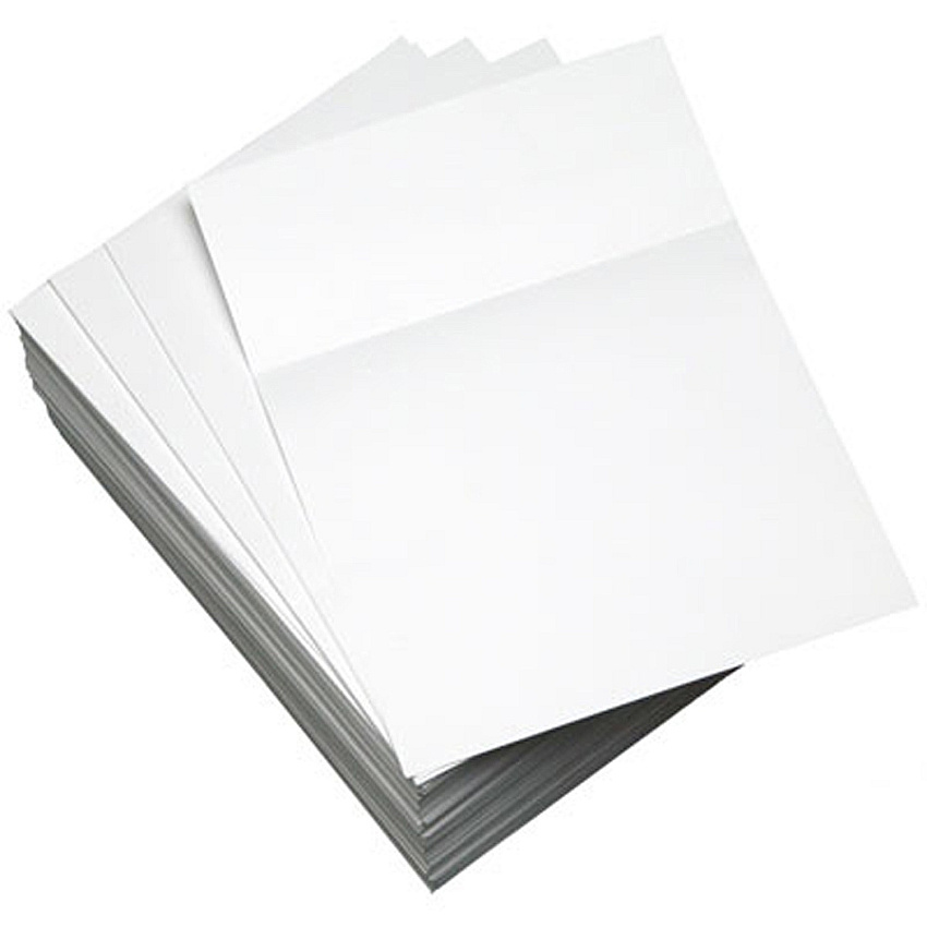 Lettermark Punched & Perforated Papers with Perforations 3-1/2" from the Bottom - White (DMR8833)