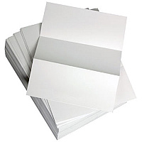 Lettermark Punched & Perforated Papers with Perforations every 3-2/3" - White (DMR8824)
