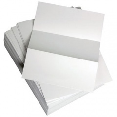 Lettermark Punched & Perforated Papers with Perforations every 3-2/3" - White (8824)