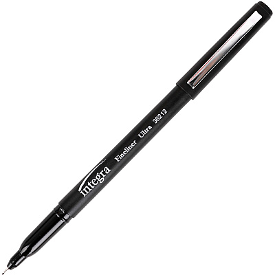 Integra Fineliner Ultra Fine Permanent Markers (ITA36212)