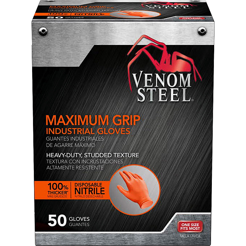 Venom Maximum Grip Nitrile Gloves (MIIVEN6085)