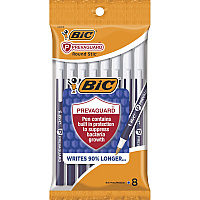 BIC PrevaGuard Round Stic Ballpoint Pen (BICGSAMP81BE)