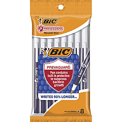 BIC PrevaGuard Round Stic Ballpoint Pen (BICGSAMP81BE)