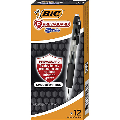 BIC PrevaGuard Gel-ocity Gel Pen (BICRGGA11BK)