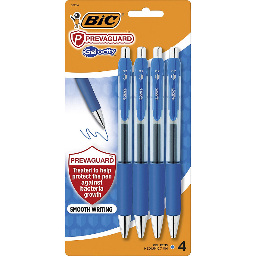 BIC PrevaGuard Gel-ocity Gel Pen (BICRGGAP4BE)