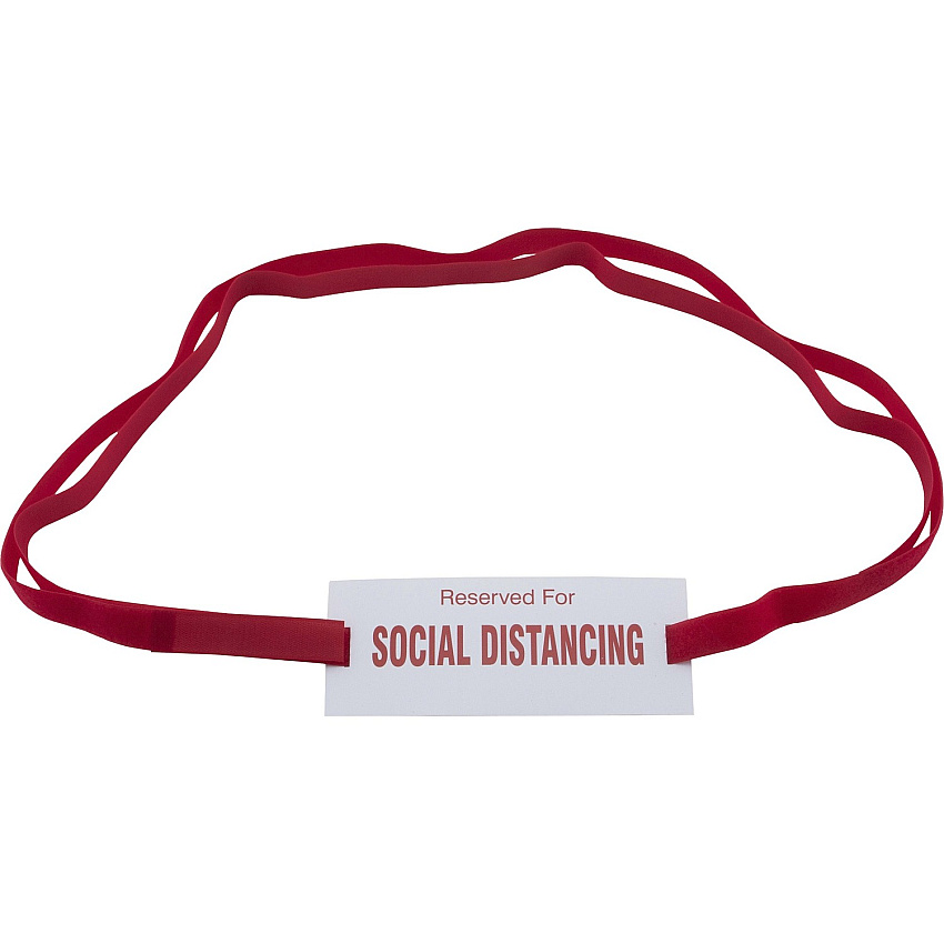 Advantus Social Distancing Chair Strap Sign (AVT98057)