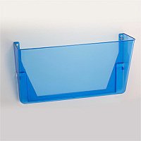Officemate Blue Glacier Wall File, 3/Box (OIC23220)