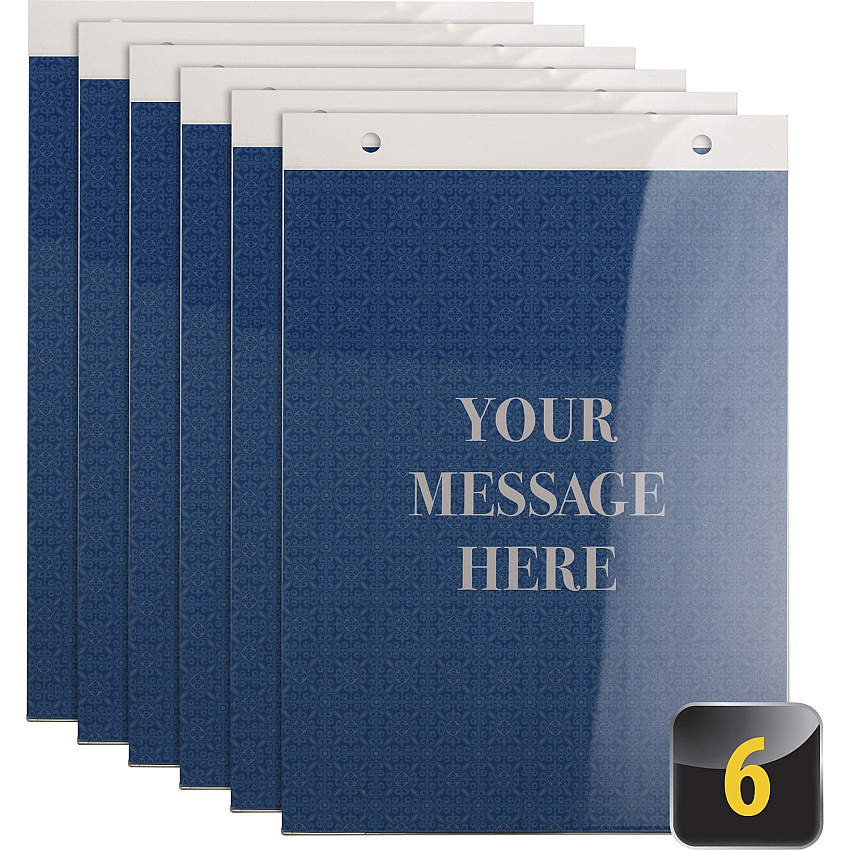 Officemate Vertical Sign Holder, 6PK (OIC23060)