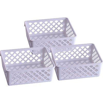 Officemate Achieva Medium Supply Basket, 3/PK (OIC26205)