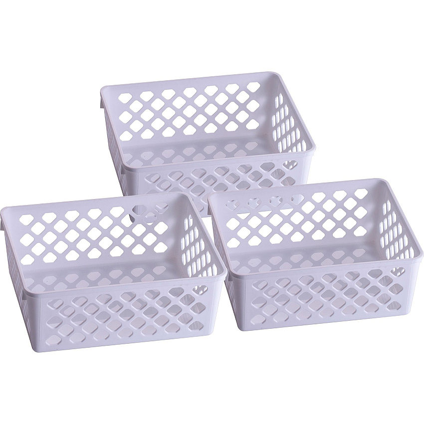 Officemate Achieva Medium Supply Basket, 3/PK (OIC26205)