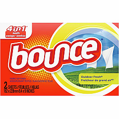 Bounce Outdoor Fresh Fabric Softener Dryer Sheets (PGC02664)