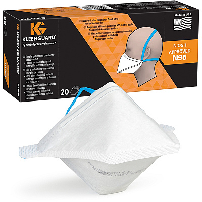 Kleenguard N95 Pouch Respirator (KCC53899)