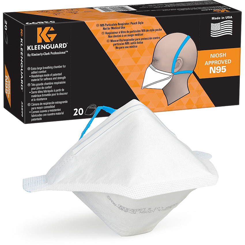 Kleenguard N95 Pouch Respirator (KCC53899)