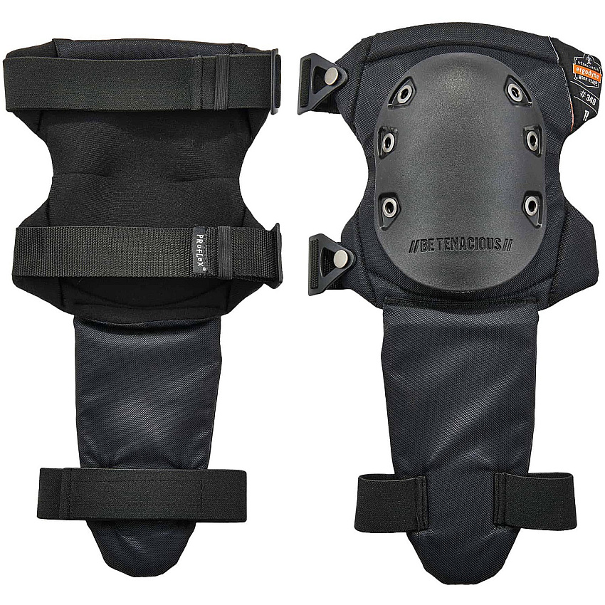 ergodyne ProFlex 340 Cap Slip-Resistant Knee Pads with Shin Guard (18340)