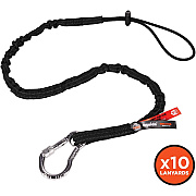 ergodyne 3100-BULK Single Carabiner Tool Lanyard - 10lbs (19202)