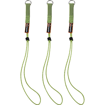 ergodyne 3703 Elastic Tool Tether Attachment - Loop Tool Tails - 15lbs (3-Pack) (19769)