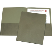 Skilcraft 1/3 Tab Cut Letter Recycled Portfolio (4844578)