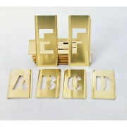 Skilcraft Brass Stencil Set (2987044)