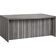 Safco Aberdeen Series 72" Bow Front Desk (ABD7242LGS)
