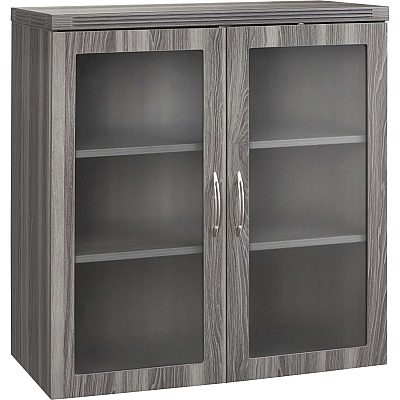 Safco Aberdeen Series Glass Display Cabinet (AGDCLGS)