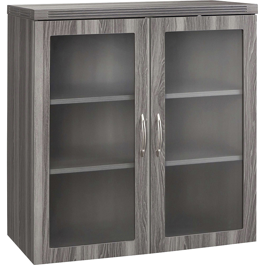 Safco Aberdeen Series Glass Display Cabinet (AGDCLGS)