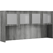 Safco Aberdeen Series 72" Hutch, Glass Doors (AHG72LGS)