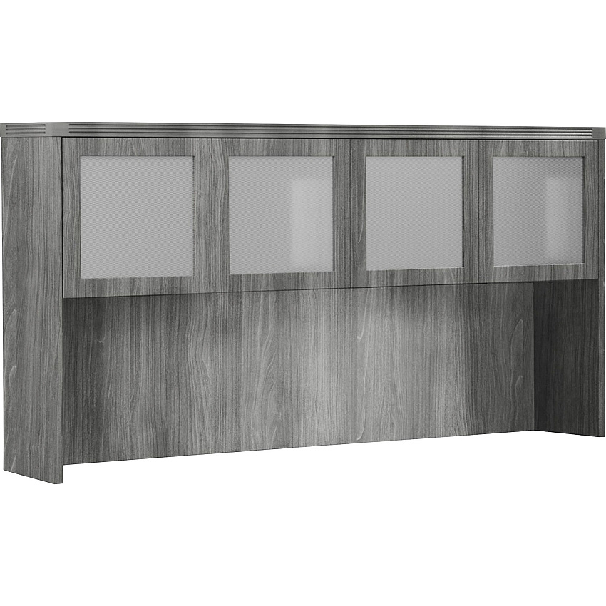 Safco Aberdeen Series 72" Hutch, Glass Doors (AHG72LGS)