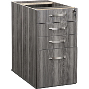 Safco Aberdeen Series Desk Pedestal, Pencil/Box/Box/File (APBBF26LGS)