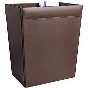 Dacasso Leather Waste Basket (A3432)
