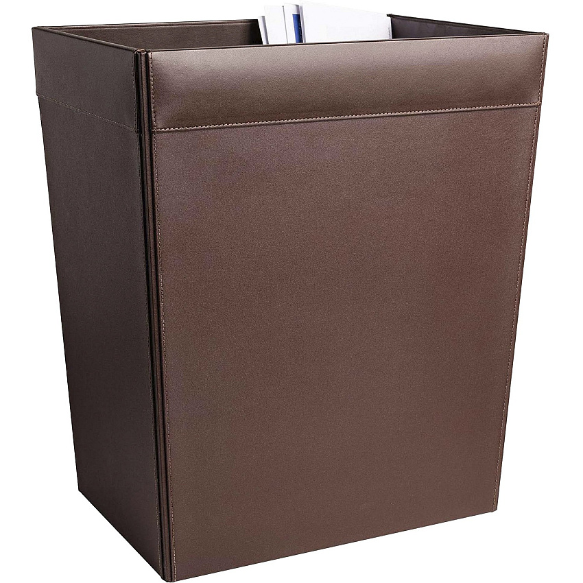 Dacasso Leather Waste Basket (A3432)