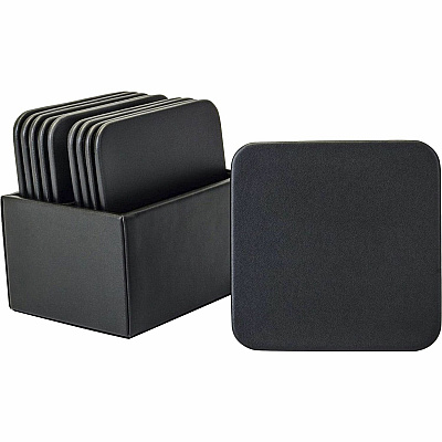 Dacasso Leather Square Coaster Set (A1043)