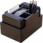 Dacasso Leatherette Square Coaster Set (A1359)