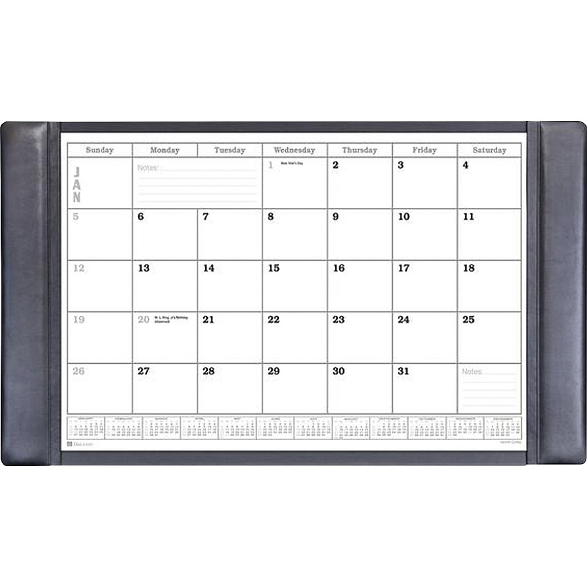 Dacasso Leather Calendar Desk Pad (P1050)