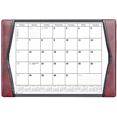 Dacasso Leather Calendar Desk Pad (P7040)