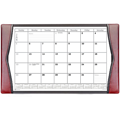 Dacasso Leather Calendar Desk Pad (P7050)